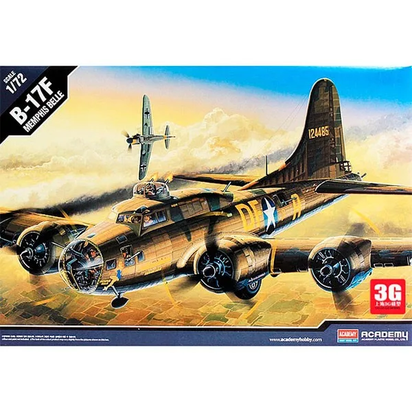 Academy Avión B-17F Memphis Belle 1/72