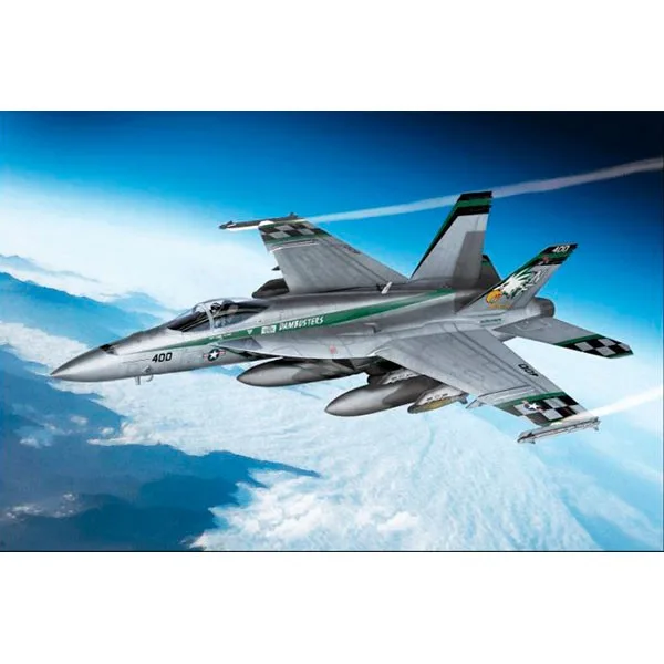 Academy USN F/A-18E VFA-195 Chippy Ho Aircraft 1/72