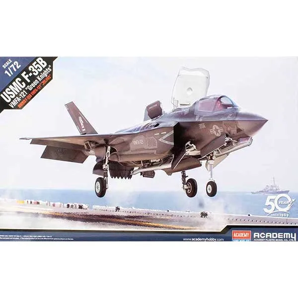 Academy USMC F-35B VMFA-121 Green Knights Aircraft 1/72