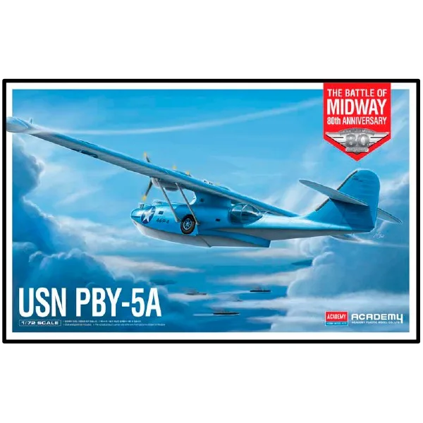 Academy Avión USN PBY-5A Battle of Midway 1/72