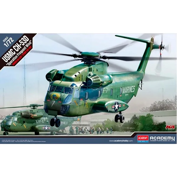 Academy Elicottero USMC CH-53D Operation Frequent Wind 1/72