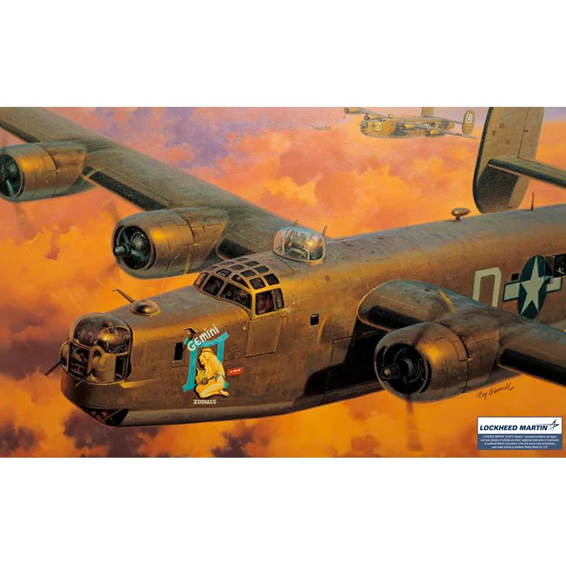 Academy Avión USAAF B-24H Liberator "Zodiac" 1/72