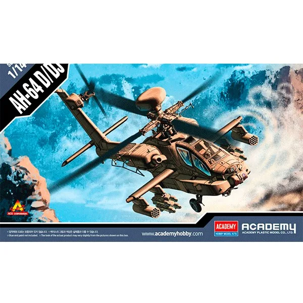 Academy AH-64D/DJ Helicopter 1/144