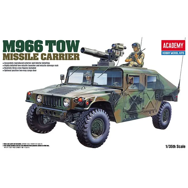 Academy Vehículo M966 Hummer with Tow 1/35
