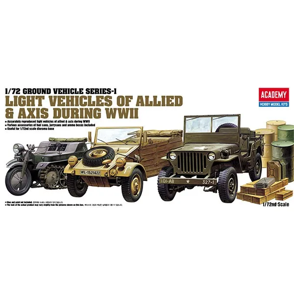 Academy Alliierte Fahrzeuge WWII1 1/72