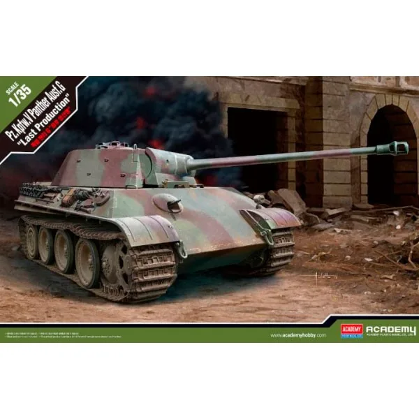 Academy Tanque PZ.KPFW.V Panther Ausf.G Last1/35