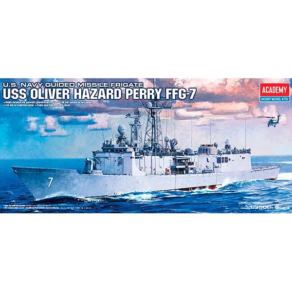 Academy Ship US Oliver Hazard Perry FFG-7 1/350