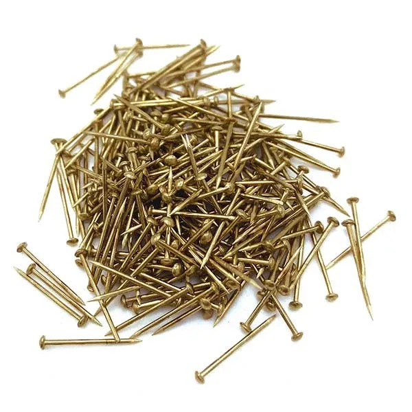 Everships Puntas de Latón de 0,6x12mm 250uds