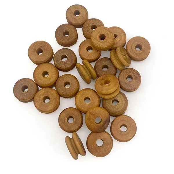 Everships Poleas Madera 7mm 25uds