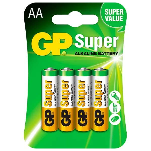 Pila Alcalina AA LR06 4uds