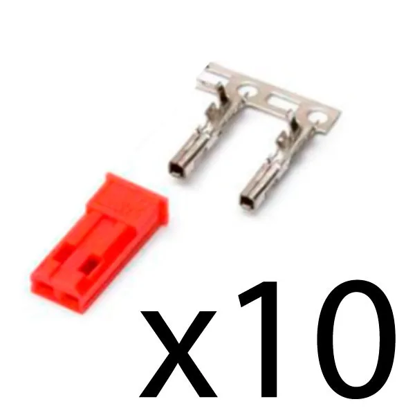 10uds  Conector BEC Macho