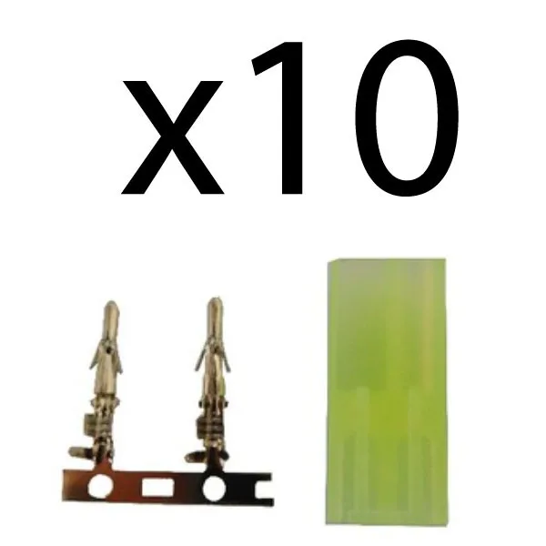 10uds Conector Mini Tamiya Hembra