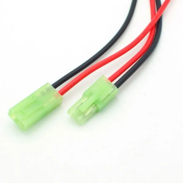 1 paire connecteur Mini Tamiya M-H avec câble