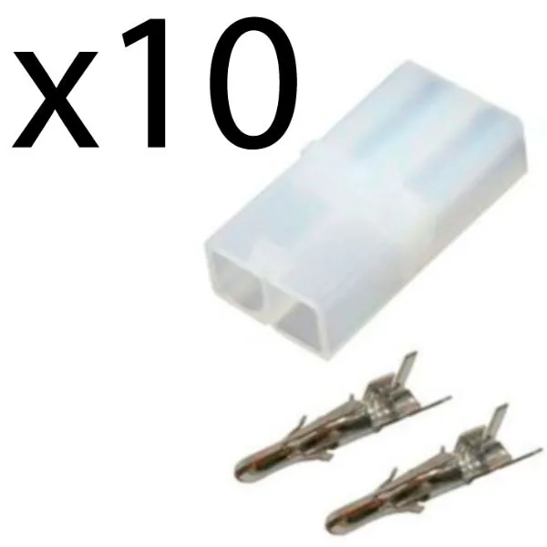 10uds Conector Tamiya Hembra