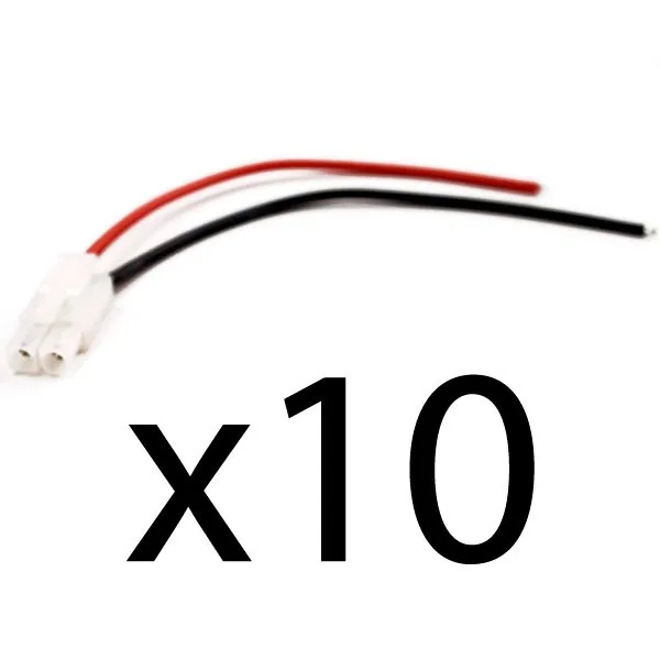 10uds Conector Tamiya Macho con cable
