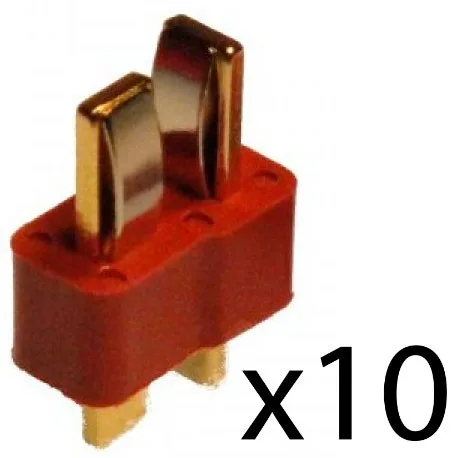 10uds Conector Dean Macho