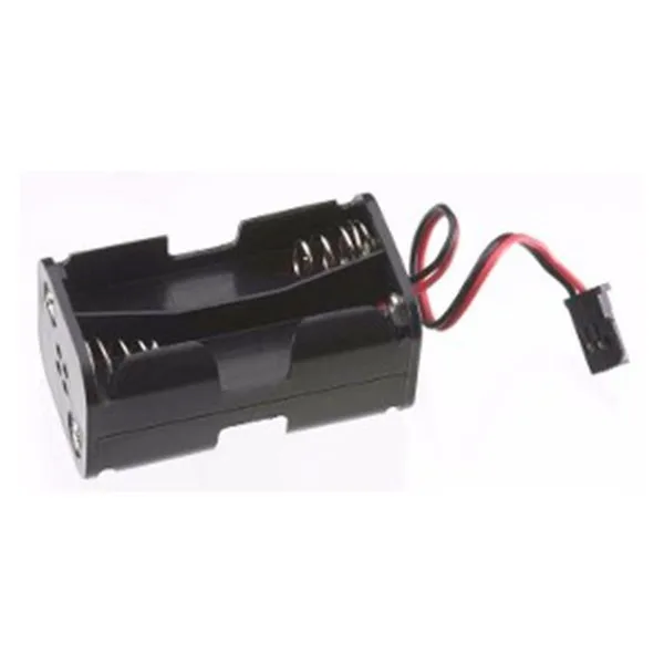Portapilas 4AA conector Futaba