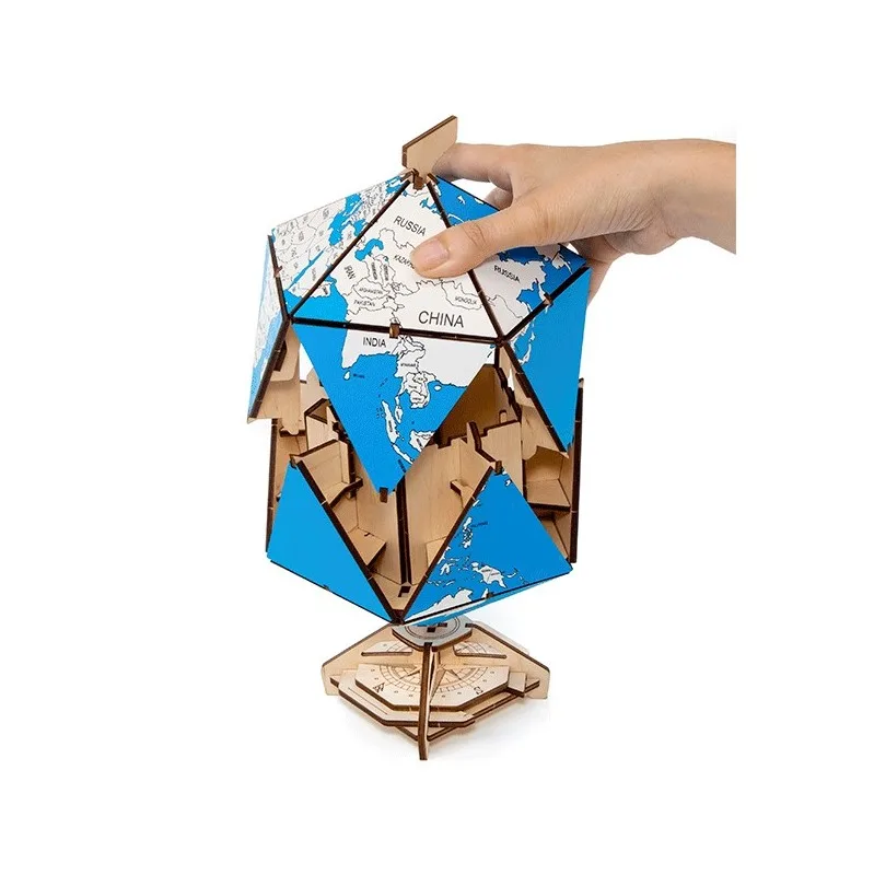 Product image 2: EWA Icosahedron Blue Globe 97 pieces