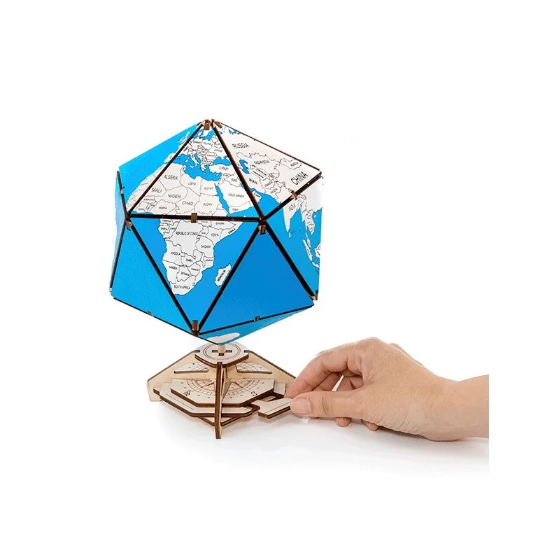 Product image 3: EWA Icosahedron Blue Globe 97 pieces