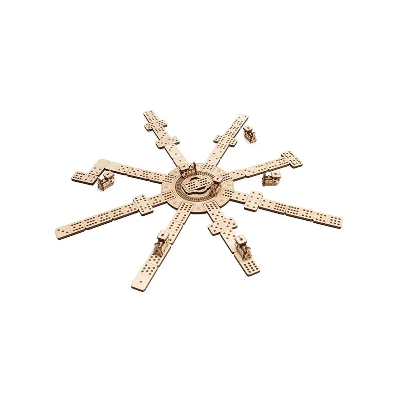 Product image 3: EWA Mexican Train Domino Game 232 pieces