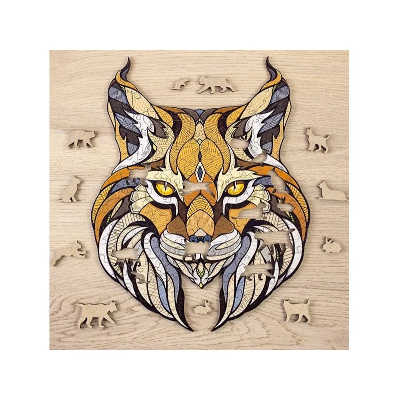 Immagine del prodotto 2: EWA Puzzle Lince (L) 580 pezzi scatola di legno