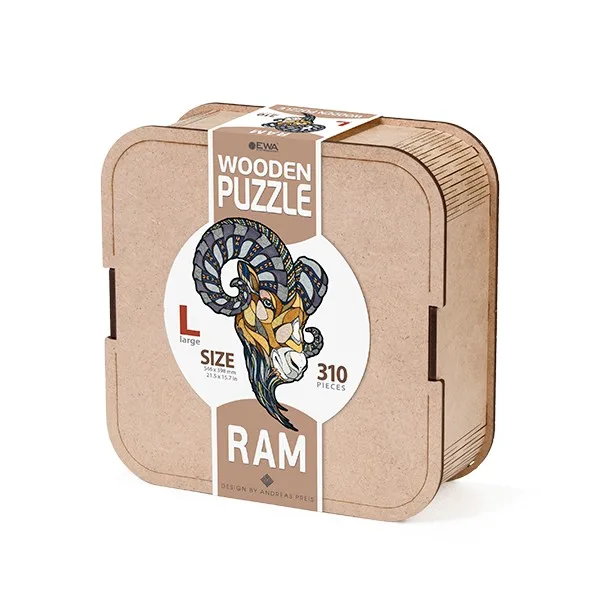 EWA Puzzle Cabra (L) 310 piezas caja de madera