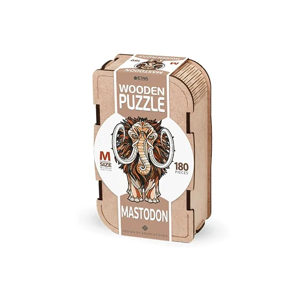 EWA Puzzle Mamut (M) 180 piezas caja de madera