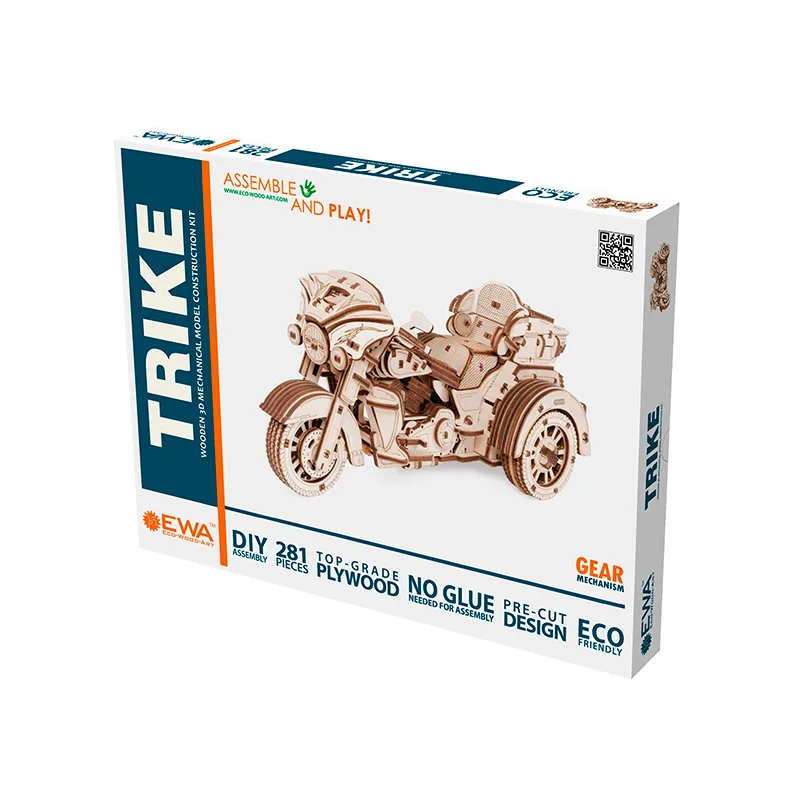 Product image 2: EWA Trike 3-wheel motorcycle 281 pieces