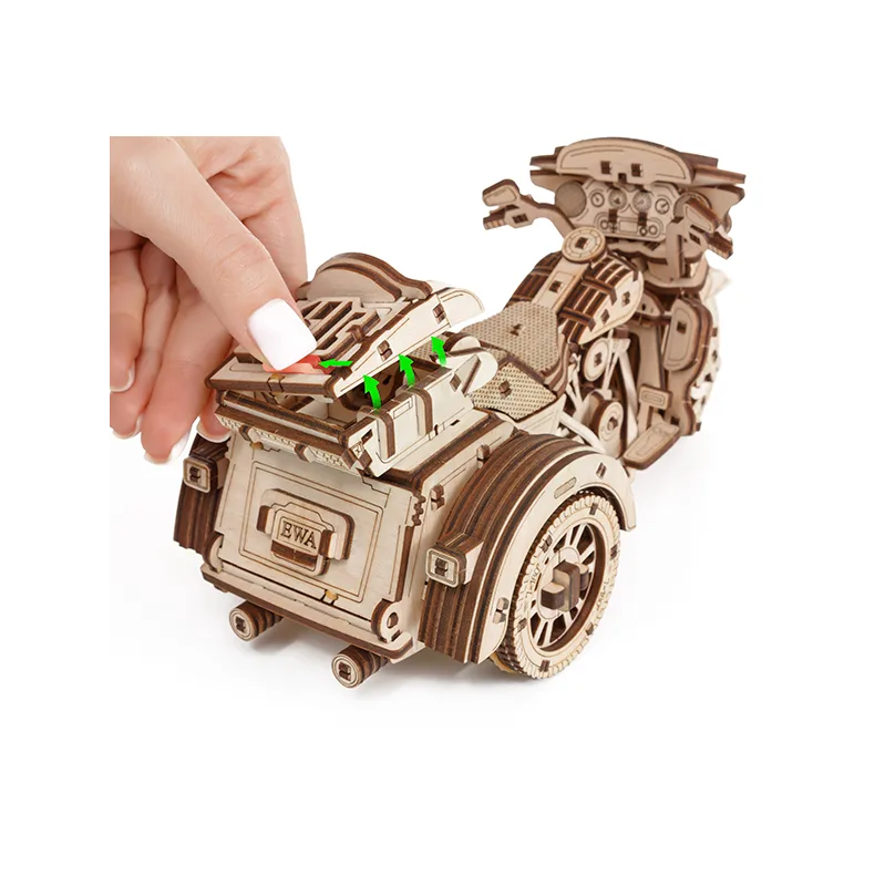 Product image 4: EWA Trike 3-wheel motorcycle 281 pieces