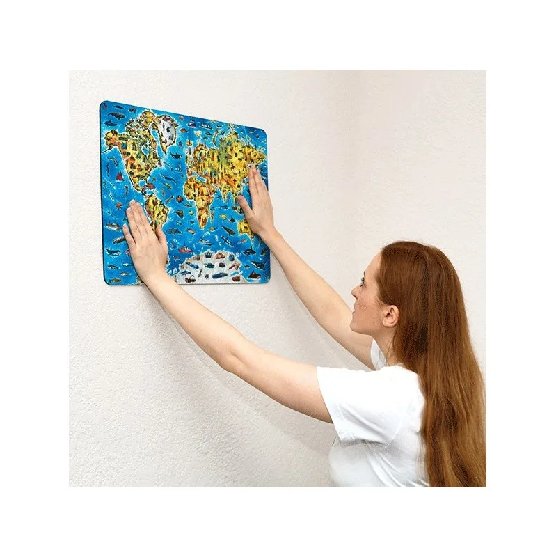 Immagine del prodotto 4: EWA Mappa del Mondo 501 pezzi