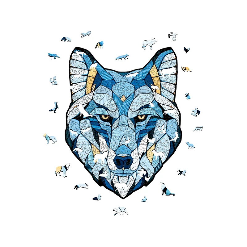 Immagine del prodotto 2: EWA Puzzle Lupo (L) 510 pezzi scatola di legno
