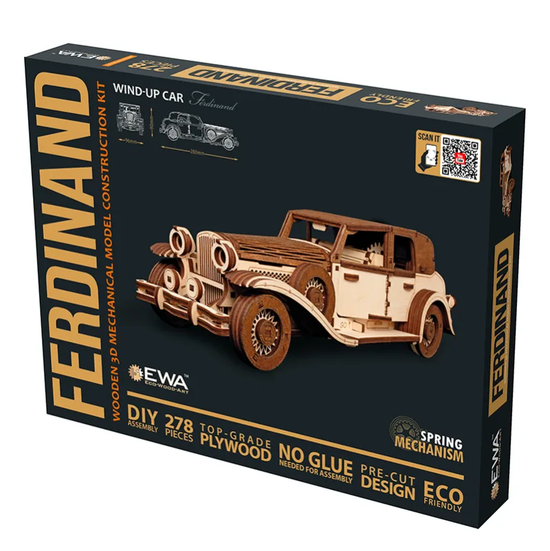 Imagen del producto 3: EWA Coche Clásico Ferdinand 278 piezas