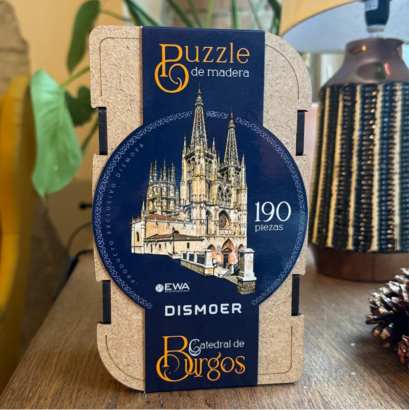 Imagen del producto 4: EWA Puzzle Catedral de Burgos 190 piezas caja de madera