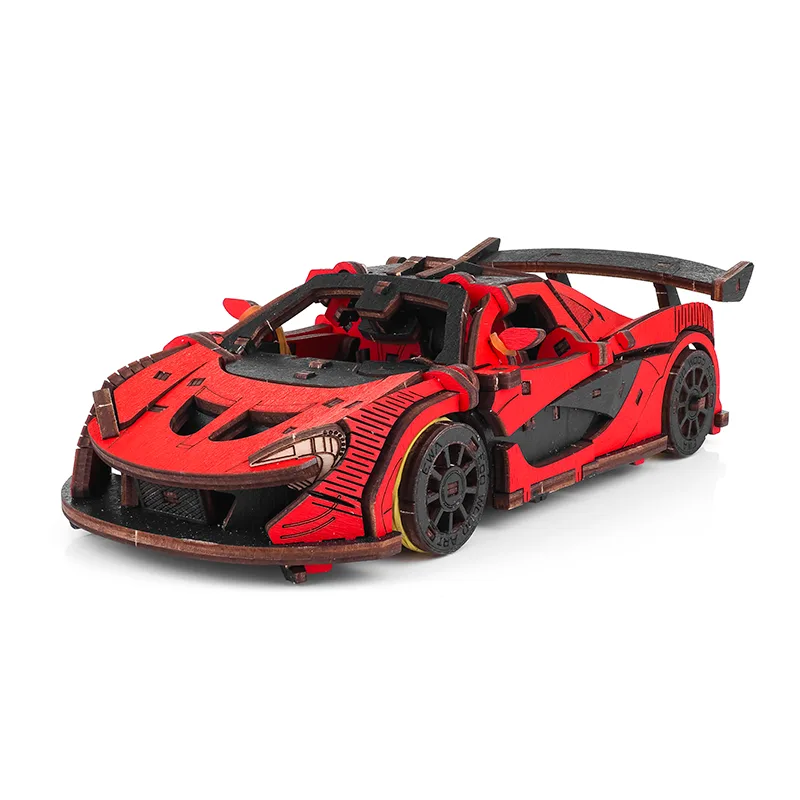 EWA Coche de Carreras Rojo 237 piezas