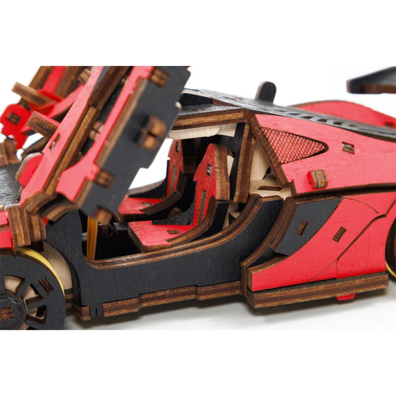 Imagen del producto 4: EWA Coche de Carreras Rojo 237 piezas