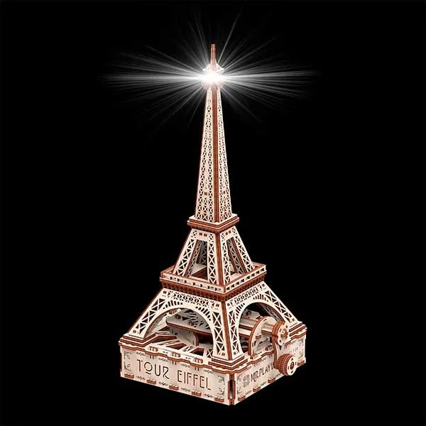 Mr. Playwood Eiffel Tower (Eco - light) 163 pieces
