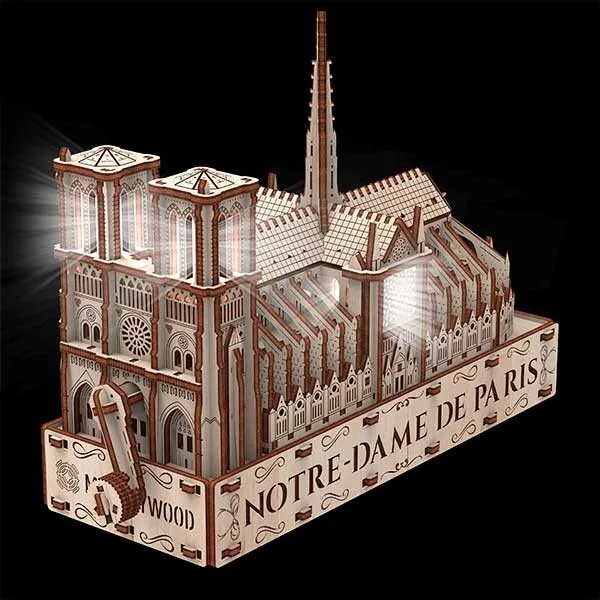 Mr. Playwood Catedral de Notre Dame (Eco - light) 204 piezas