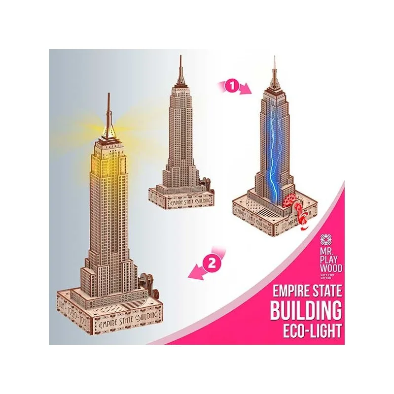 Imagen del producto 2: Mr. Playwood Empire State Building (Eco - light) 168 piezas