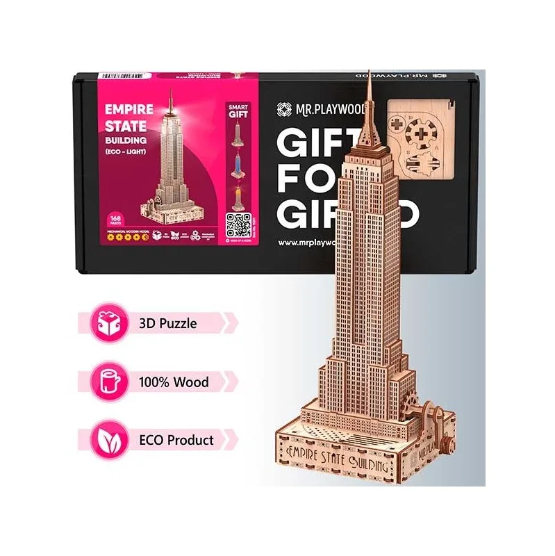Imagen del producto 3: Mr. Playwood Empire State Building (Eco - light) 168 piezas
