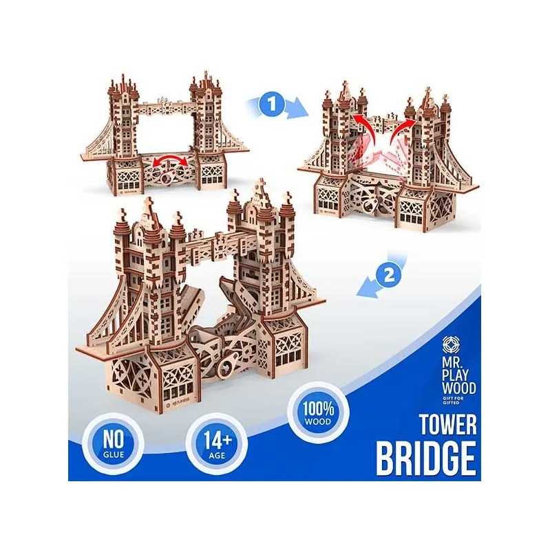 Product image 2: Mr. Playwood London Bridge "S" 226 pieces