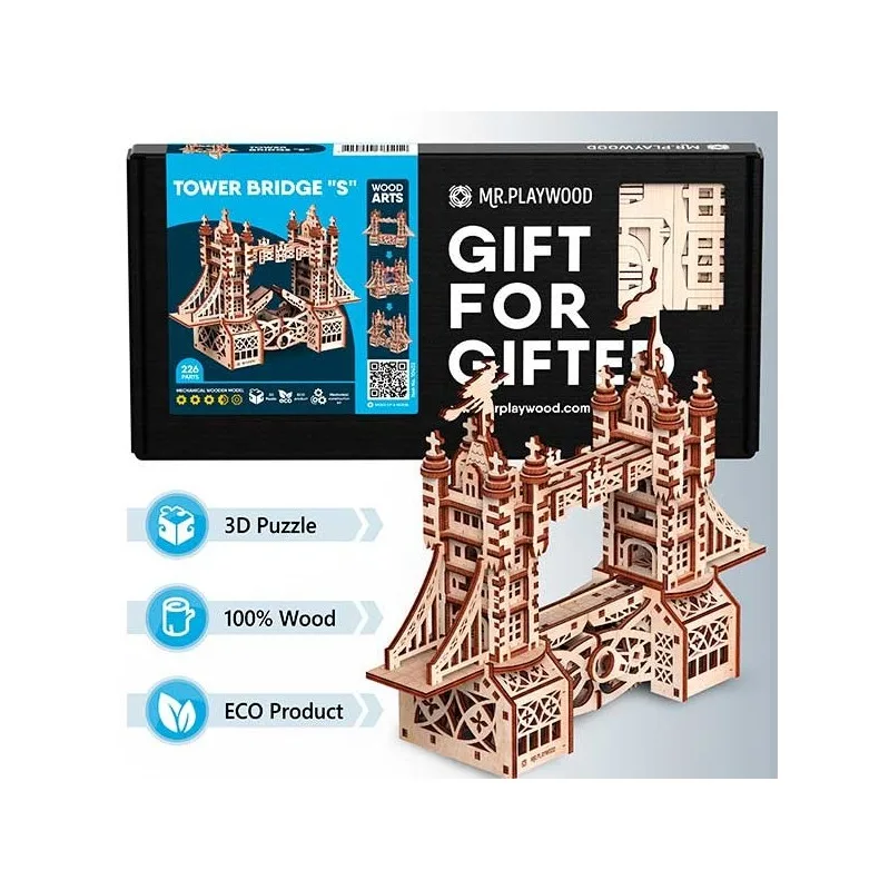 Product image 3: Mr. Playwood London Bridge "S" 226 pieces