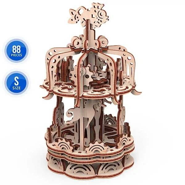 Mr. Playwood Carousel "S" 88 pieces