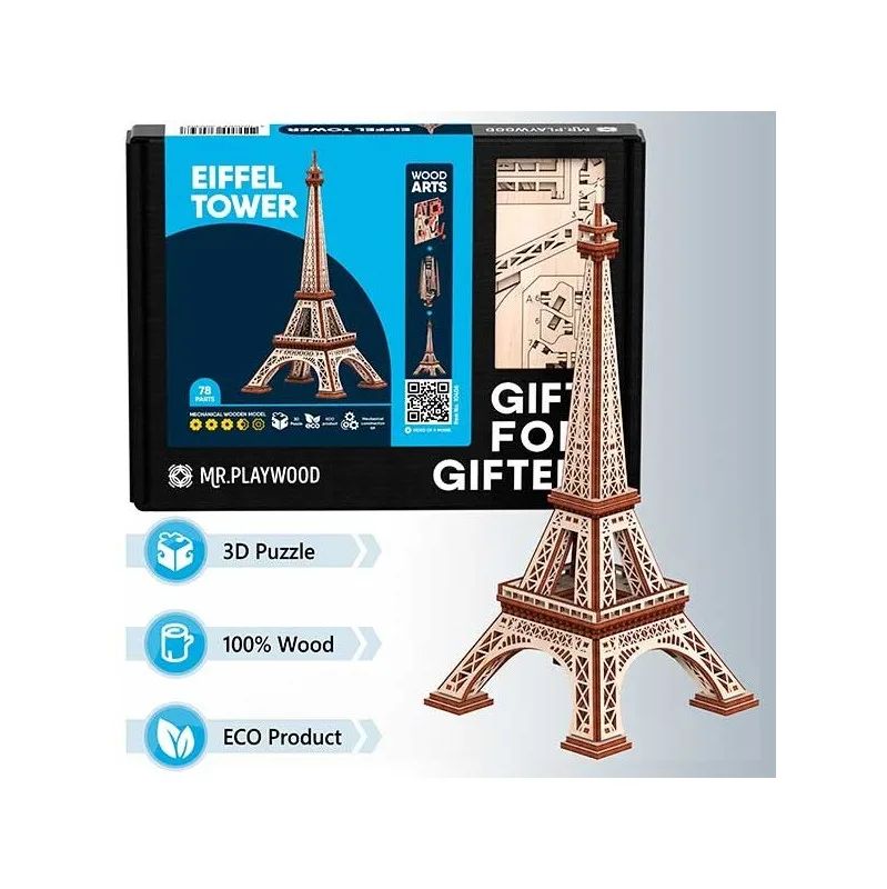 Immagine del prodotto 3: Mr. Playwood Torre Eiffel 78 pezzi