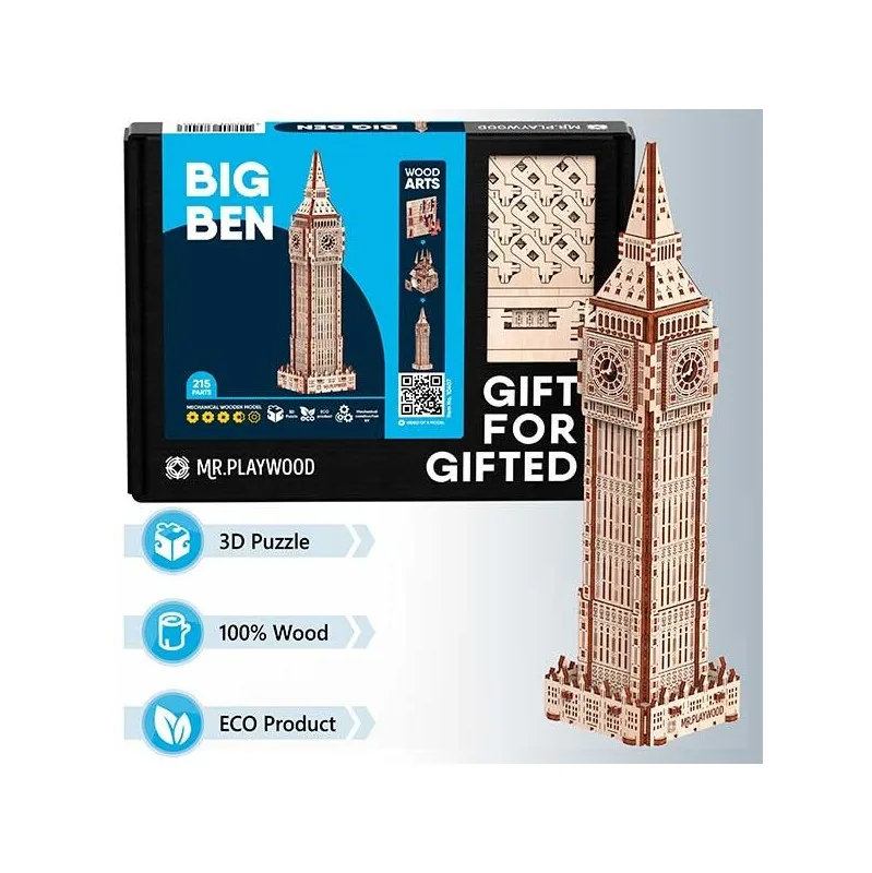 Imagen del producto 3: Mr. Playwood Big Ben 215 piezas