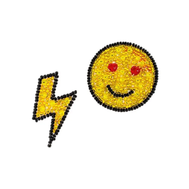 Product image 2: MiniArt Crafts P. Badges Smiley. Lightning