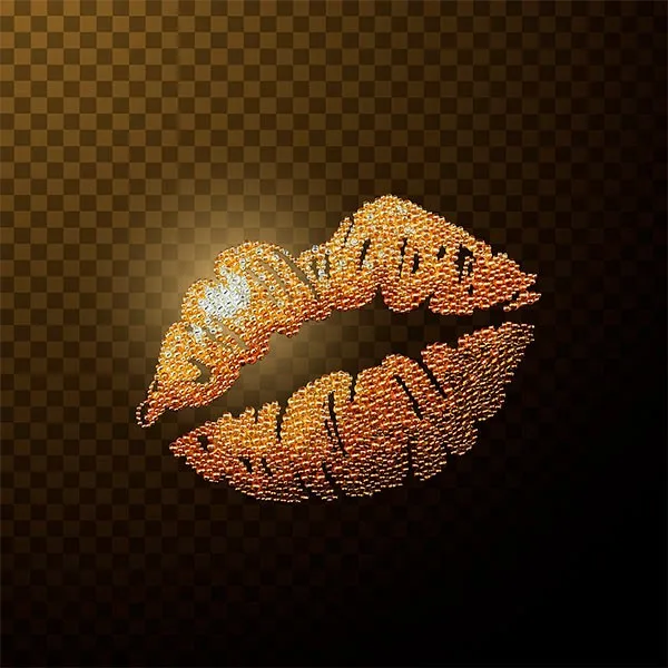 MiniArt Crafts Abstract Golden Kiss