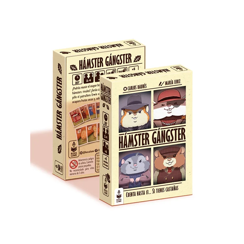 Imagen del producto 2: Buscalume Juego de mesa Hámster Gángster