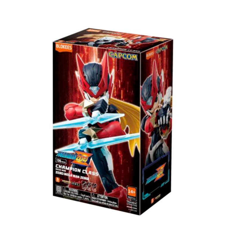 Imagen del producto 2: Blokees Figura Champion Class MegaMan CC02: Mega Man Zero