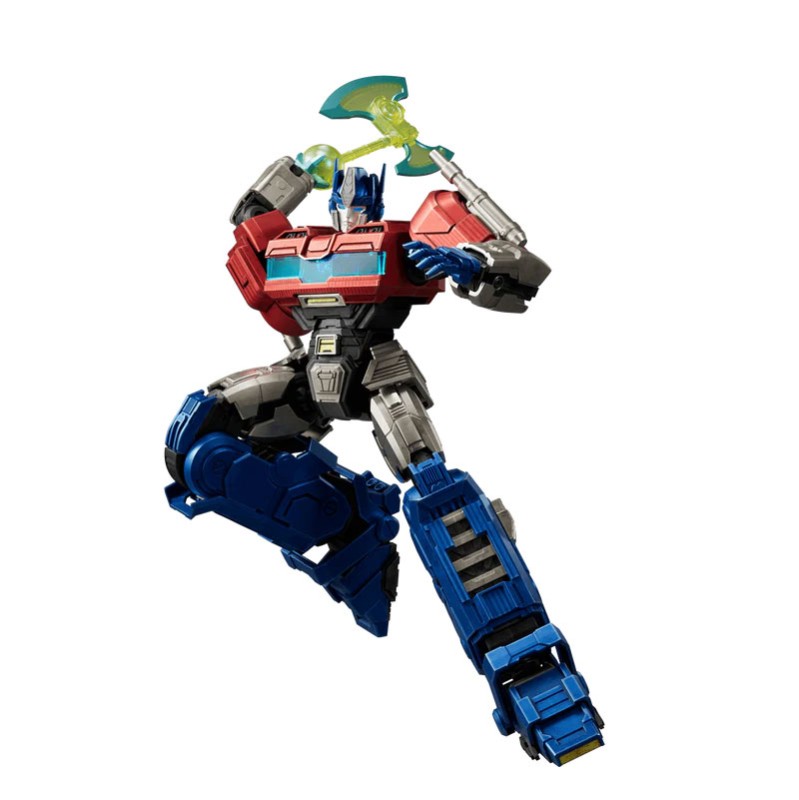 Imagen del producto 4: Blokees Figura Action Edition Transformers One: Optimus Prime / Orion Pax (Light-Up Eyes & Chest)