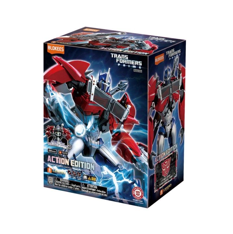 Imagen del producto 2: Blokees Figura Action Edition Transformers 06: Optimus Prime (Transformers Prime)